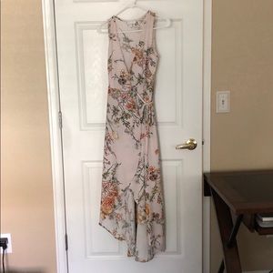 Leith Hi-lo midi dress